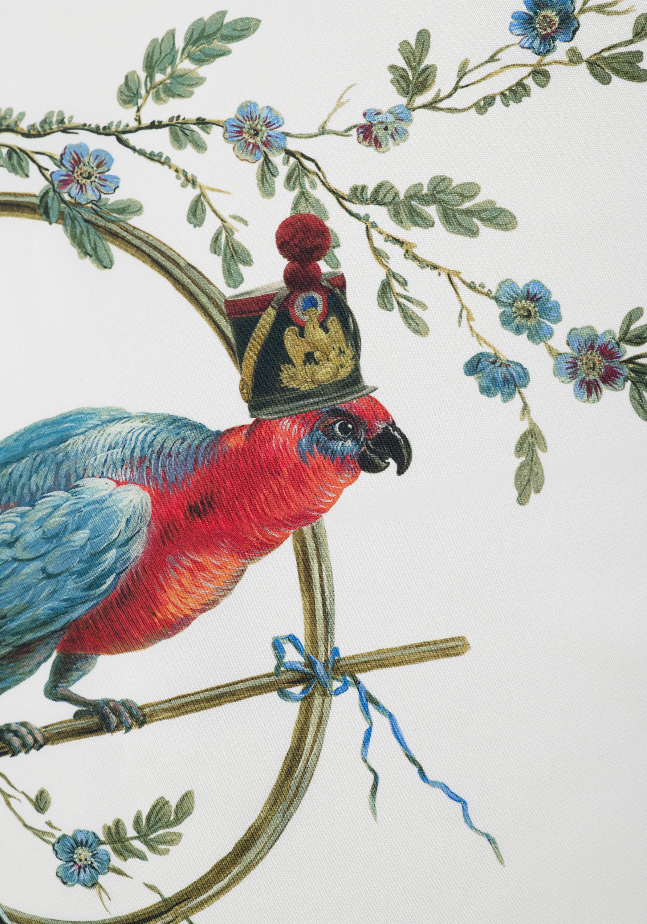 Silk Scarf in pearl white – 10th Anniversary Edition - House of Castlebird Rose