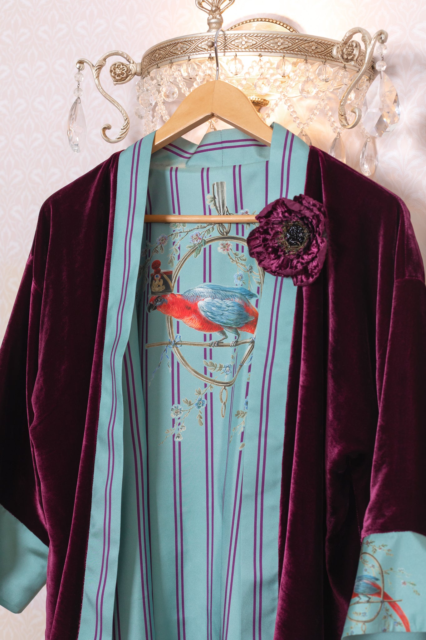 Amethyst Velvet Blazer