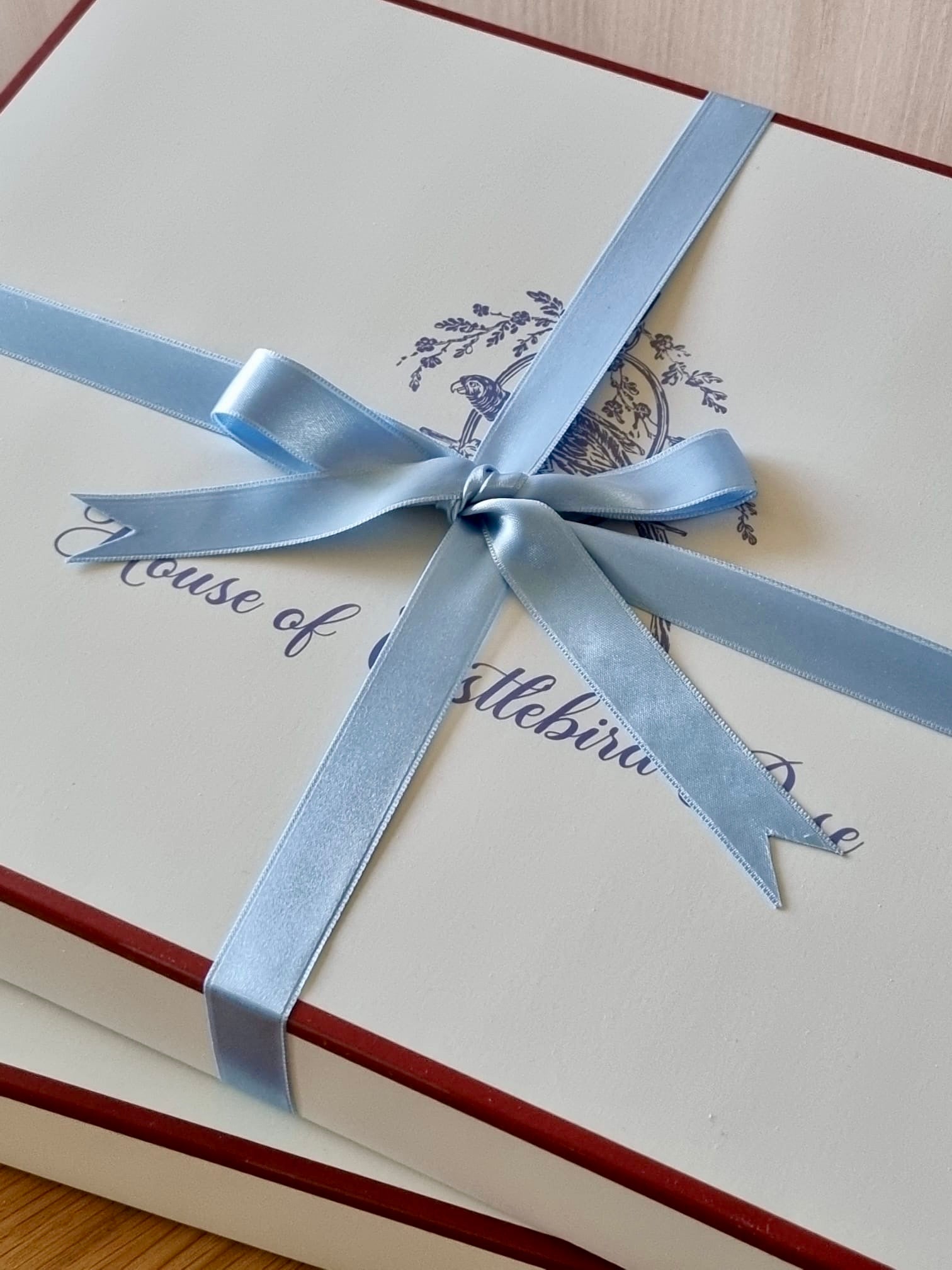 Silk Scarf in pearl white – 10th Anniversary Edition - House of Castlebird Rose