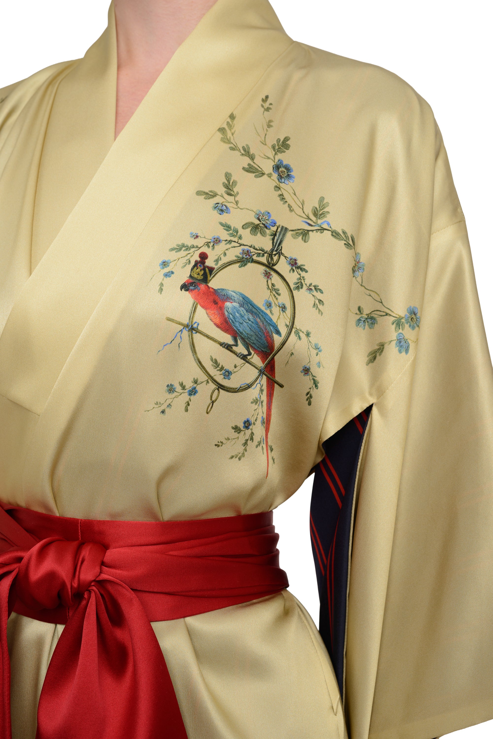 10th Anniversary Kimono "Le Perroquet" in Gold