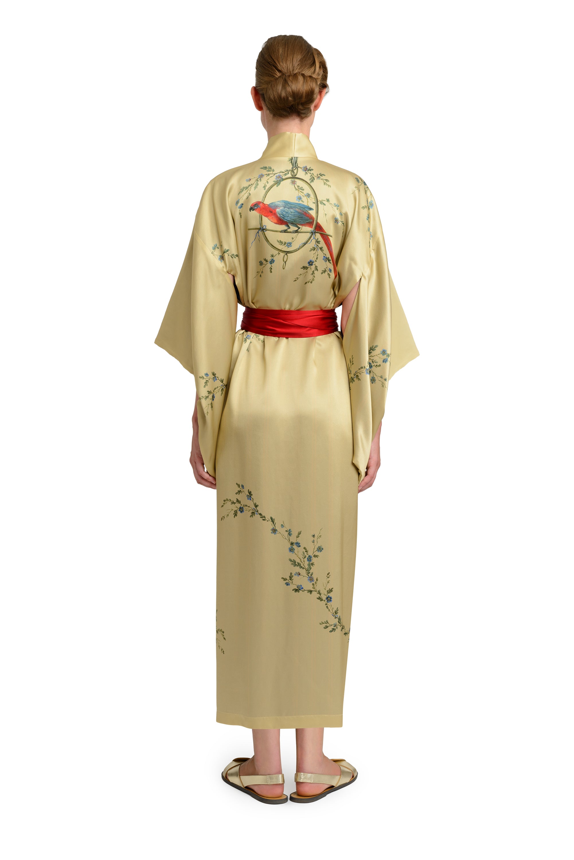 10th Anniversary Kimono "Le Perroquet" in Gold