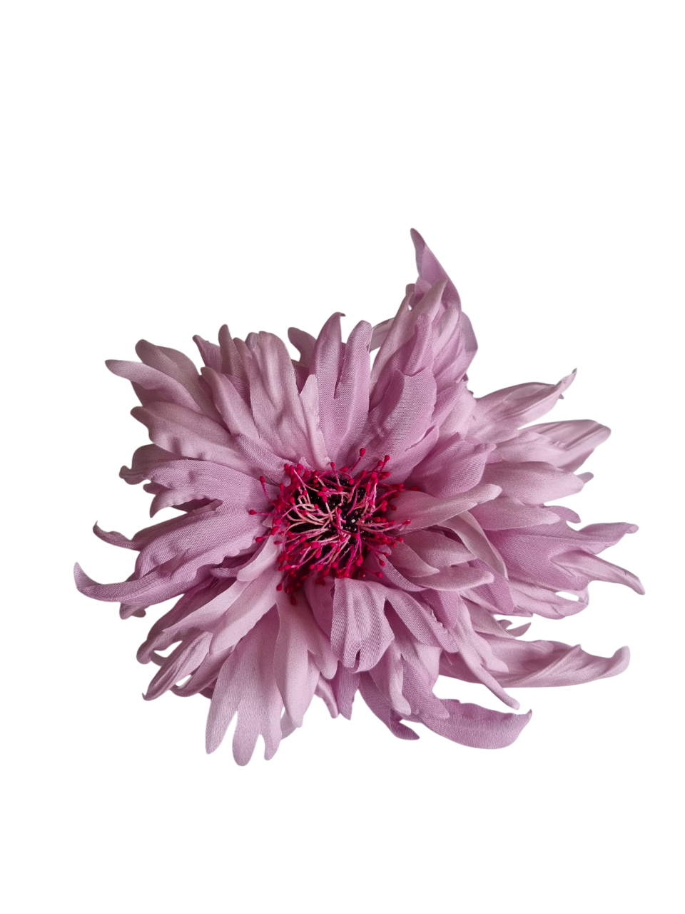 Exquisite Silk Flower in Pink – Handcrafted in Paris